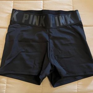 Victoria’s Secret Pink Super Stretchy Black Shorts